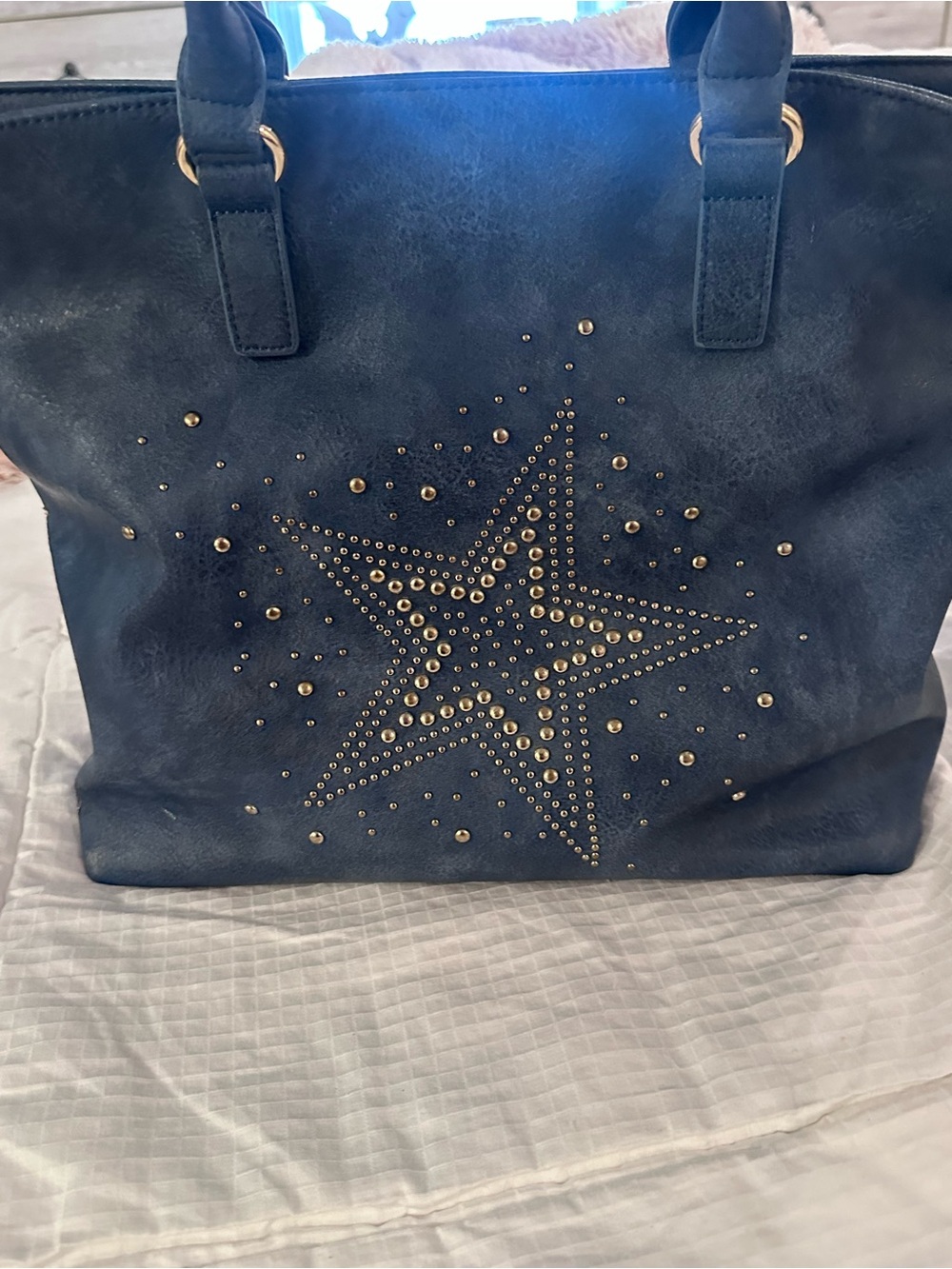 Studded Star Tote Bag